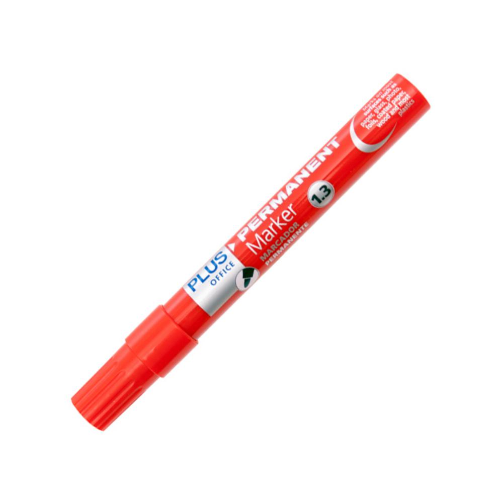 ROTULADOR PLUS MARKER ROJO