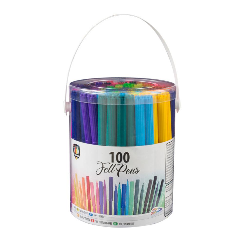 ROTULADOR RMS BOTE 100 COLORES