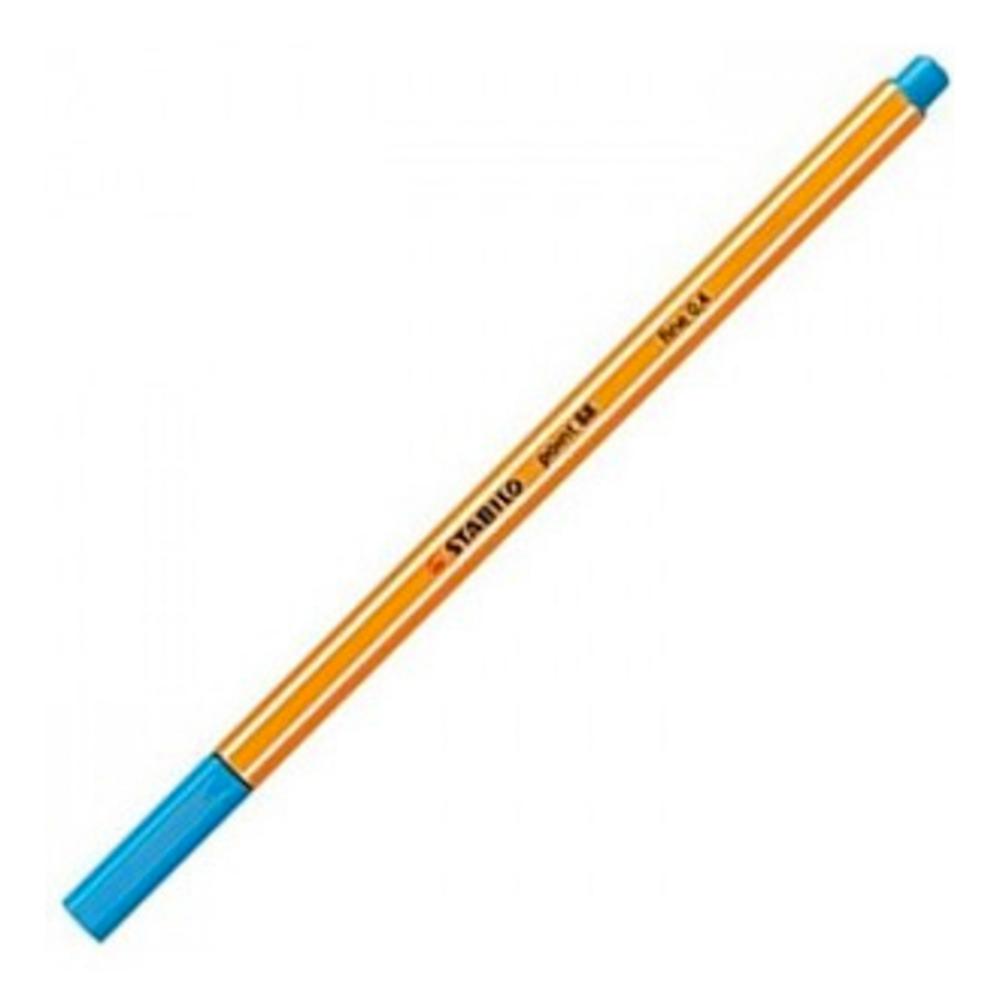ROTULADOR STABILO POINT 88 AZUL TURQUESA