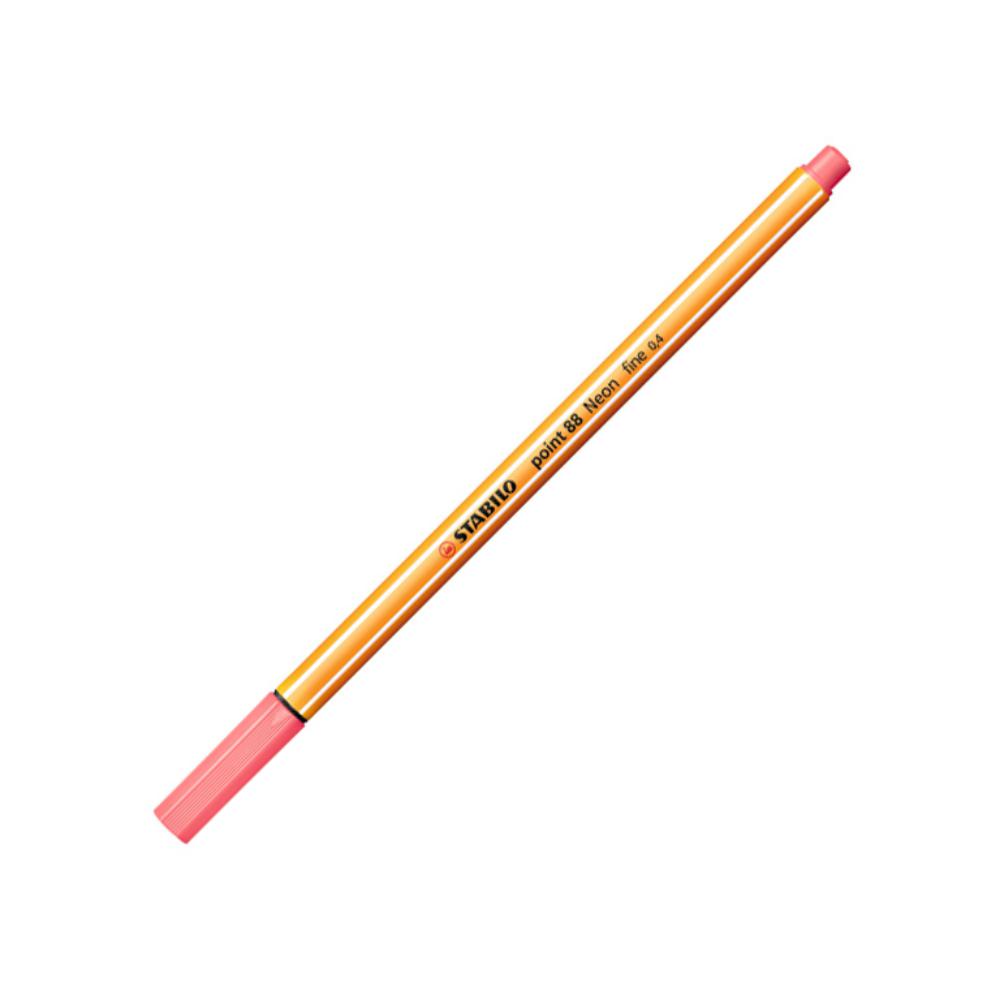 ROTULADOR STABILO POINT 88 FLUOR ROSA