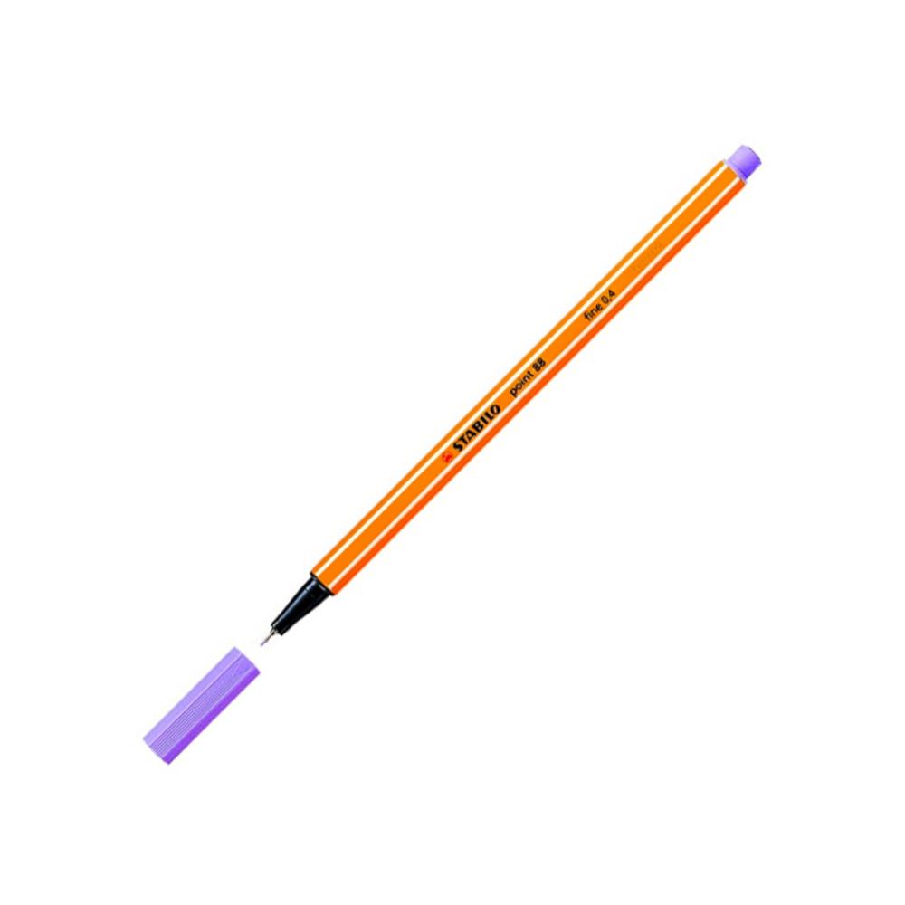 ROTULADOR STABILO POINT 88 LILA CLARO