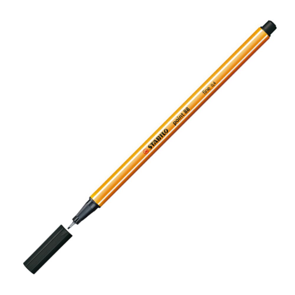 ROTULADOR STABILO POINT 88 NEGRO