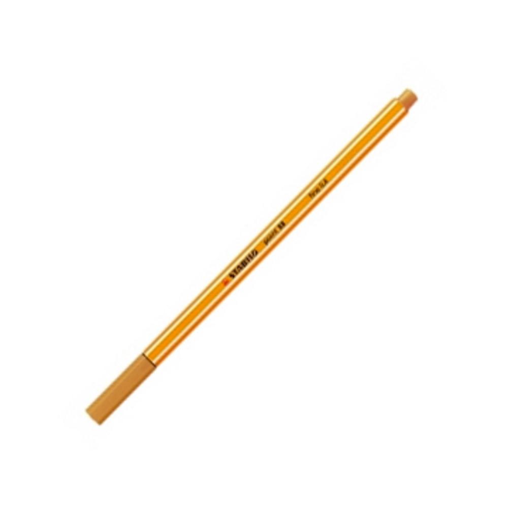 ROTULADOR PUNTA FIBRA STABILO POINT-88 OCRE CLARO