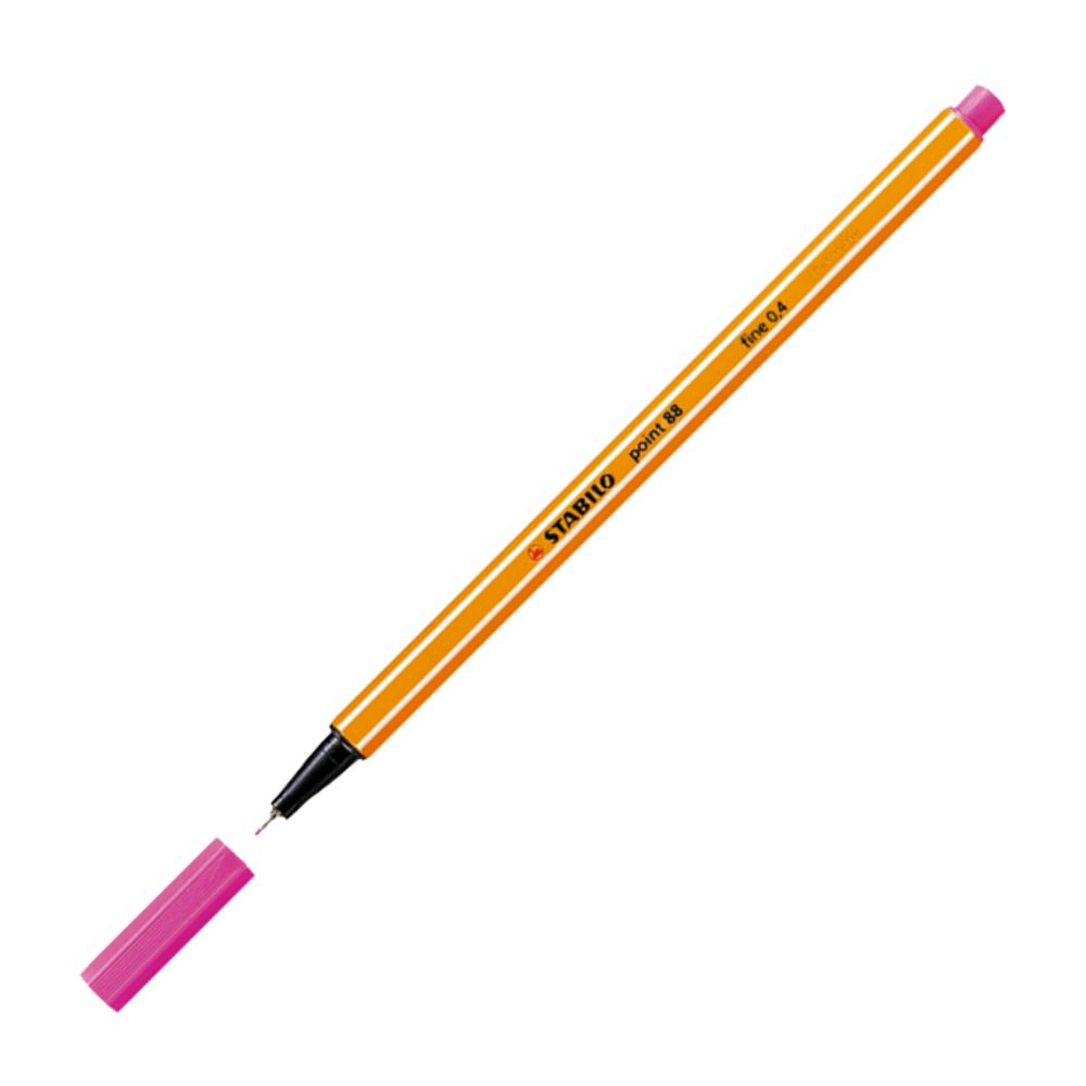 ROTULADOR STABILO POIN 88 ROSA CLARO