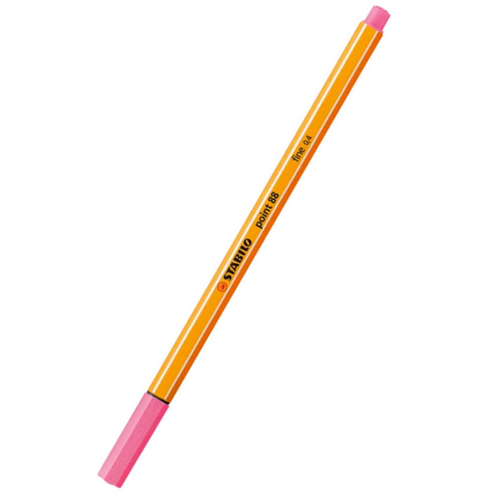 ROTULADOR STABILO POIN 88 ROSA CLARO