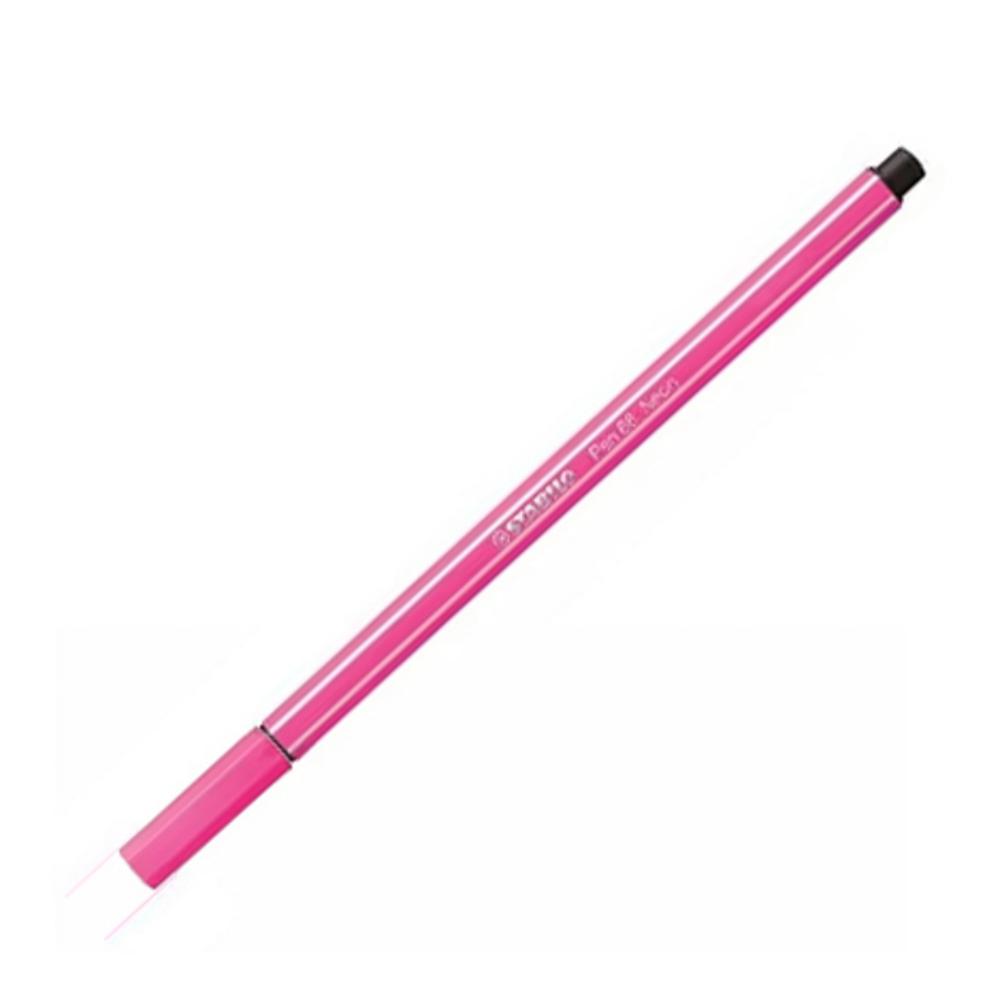 ROTULADOR STABILO PEN-68 FLUOR ROSA