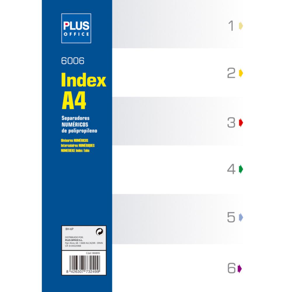 SEPARADOR A4 POLIP.1-6 MAKRO