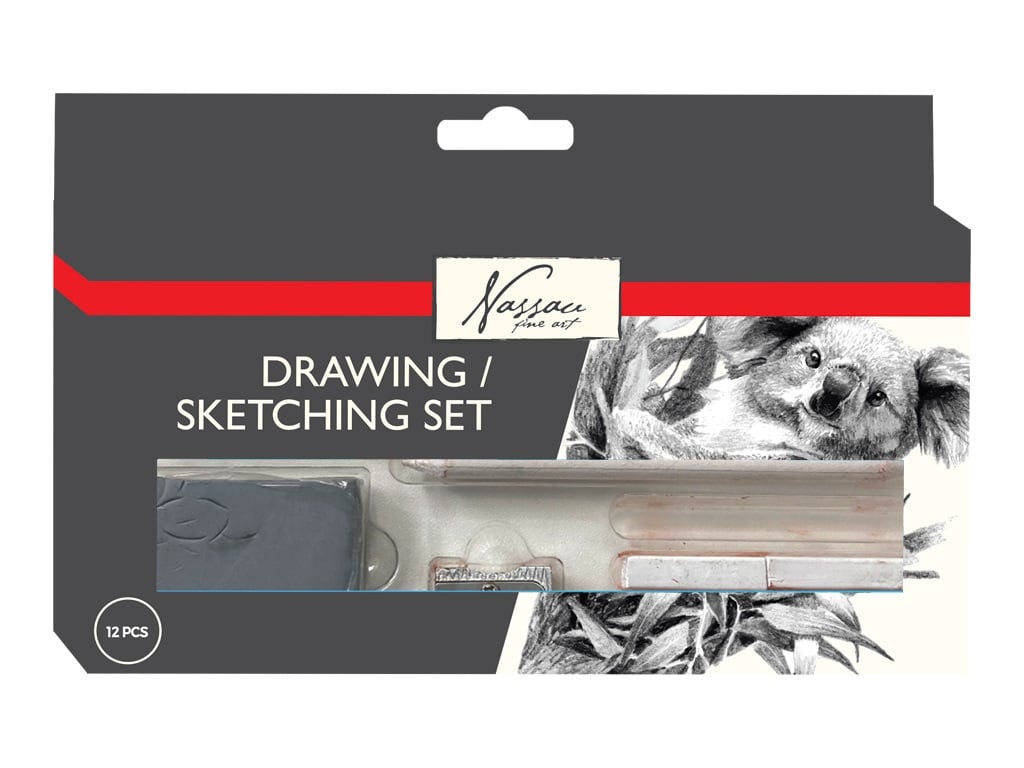 SET DIBUJO/SKETCHING 12 PZS