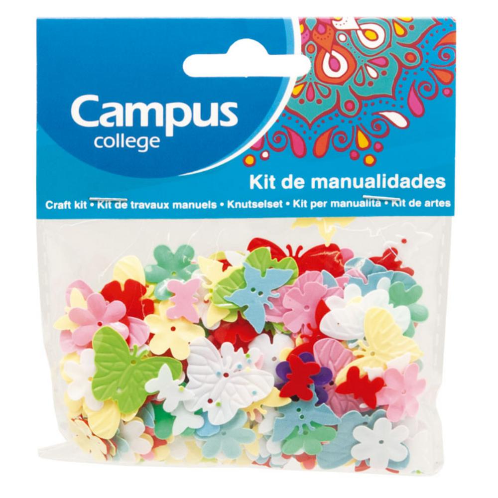 CAMPUS CONFETTI MIX MARIPOSAS Y FLORES