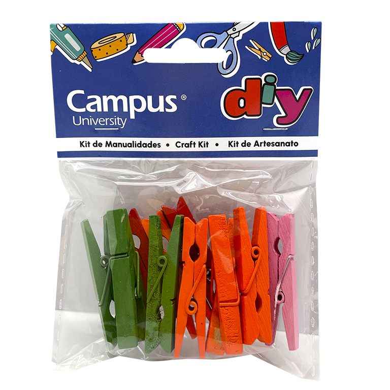 SET MANUALIDADES CAMPUS PINZA GR 10U