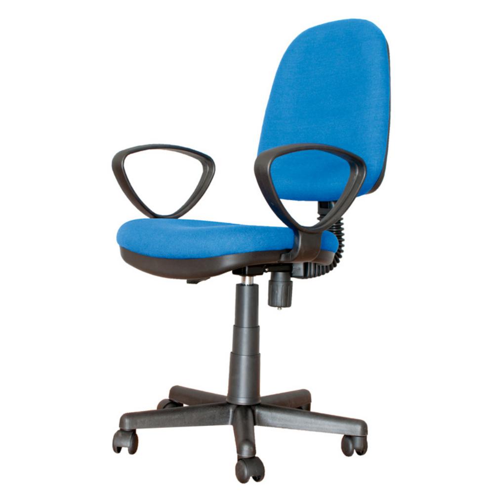 SILLA OFICINA C/BRAZO AZUL