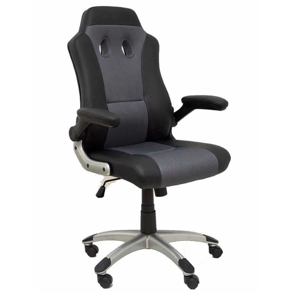 SILLA PIQUERAS GAMING NEG/GRIS
