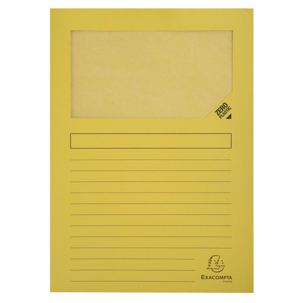 SUBCARPETA EXAC.VENTANA AMARILLO 25UD