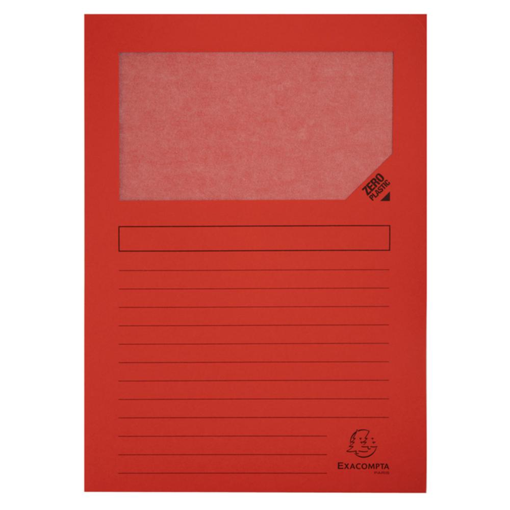 SUBCARPETA EXAC.VENTANA ROJO 25UD