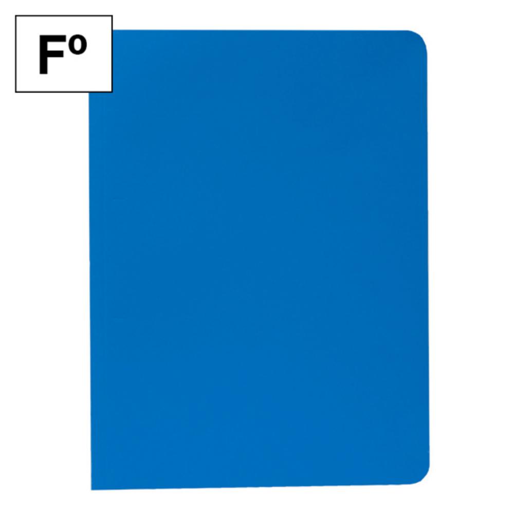 SUBCARPETA PLUS Fº 210G AZUL MARINO 25UD