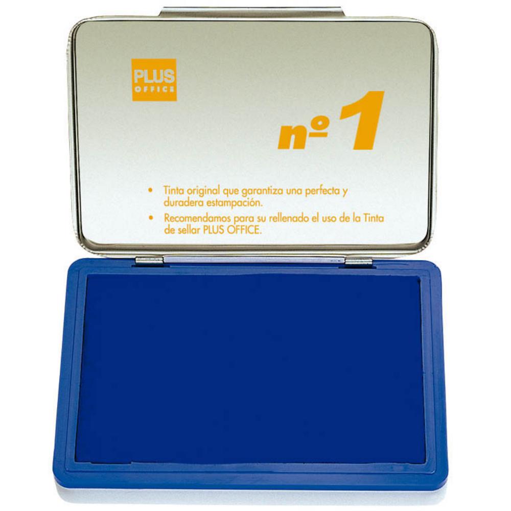 TAMPON MANUAL SELLAR PLUS OFFICE Nº1 140 X 100 MM AZUL
