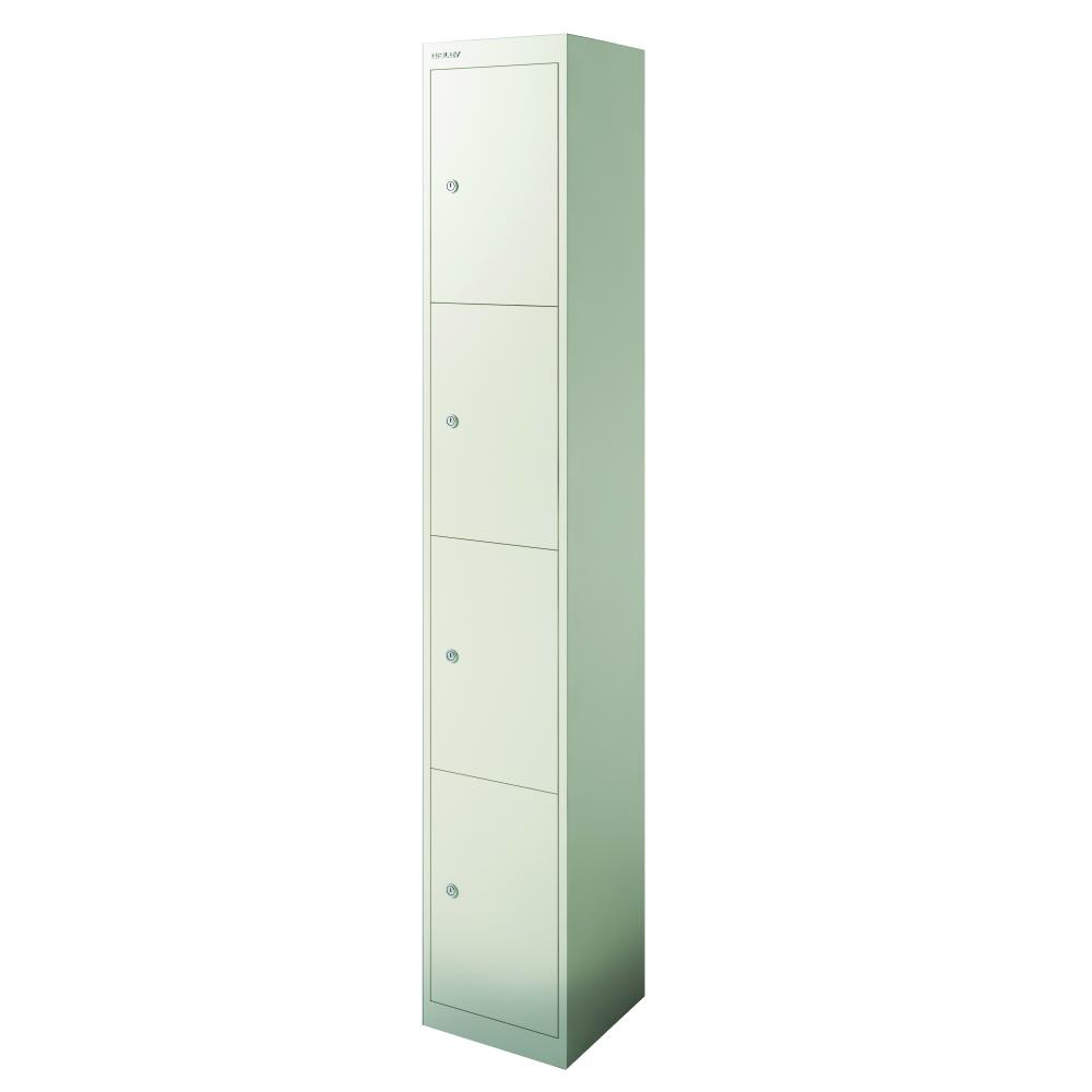 TAQUILLA BISLEY 4 PUERTAS 300X1800X300 MM GRIS