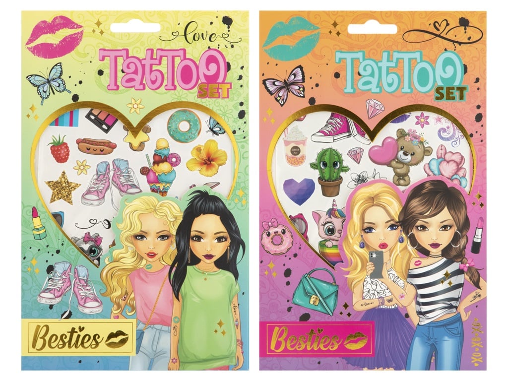 TATTO SET 2H BESTIES 140012