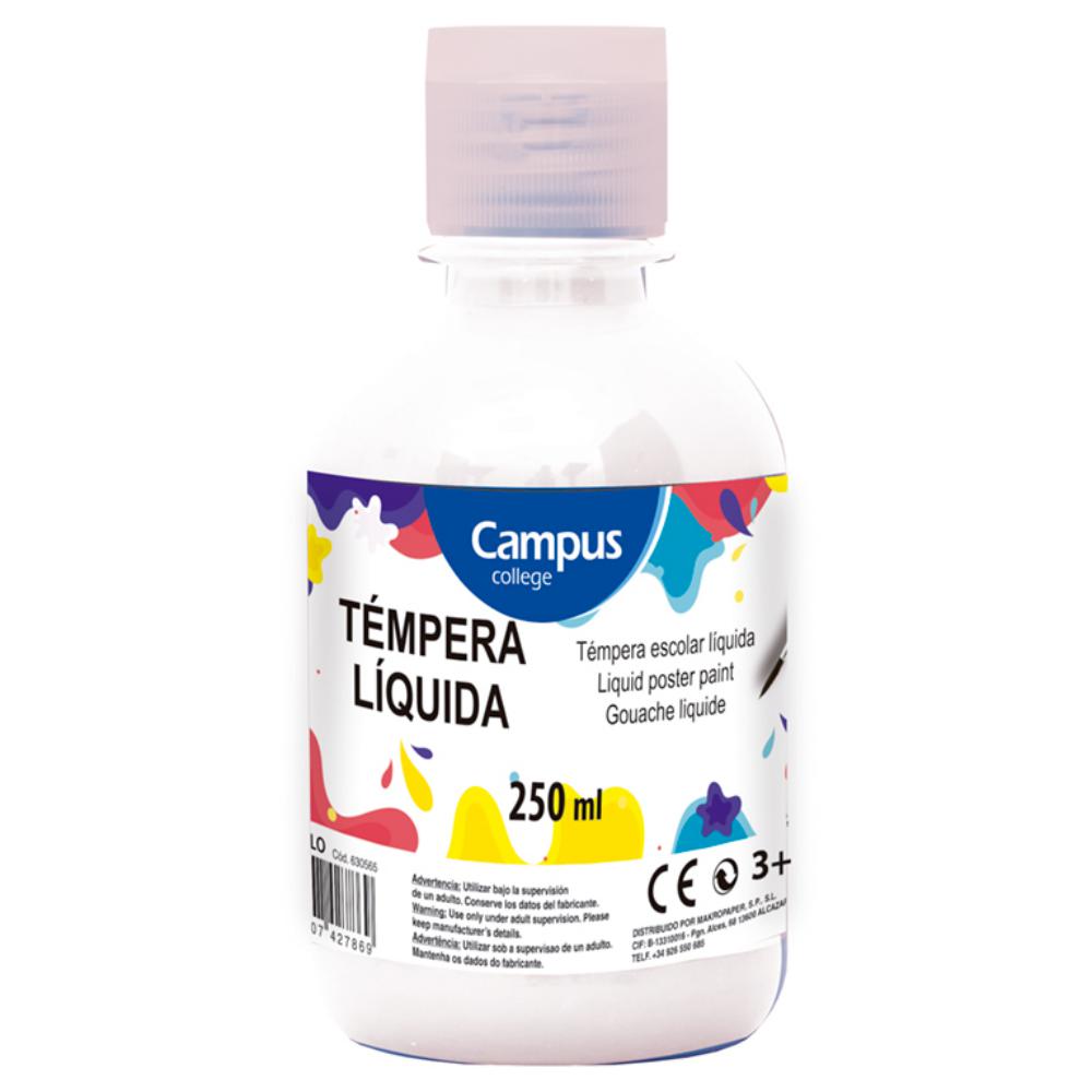 TEMPERA CAMPUS 250/GR BLANCO