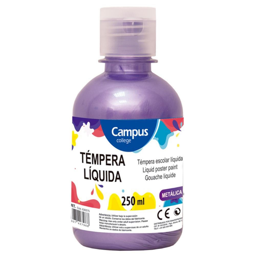 TEMPERA CAMPUS 250/GR METAL VIOLETA