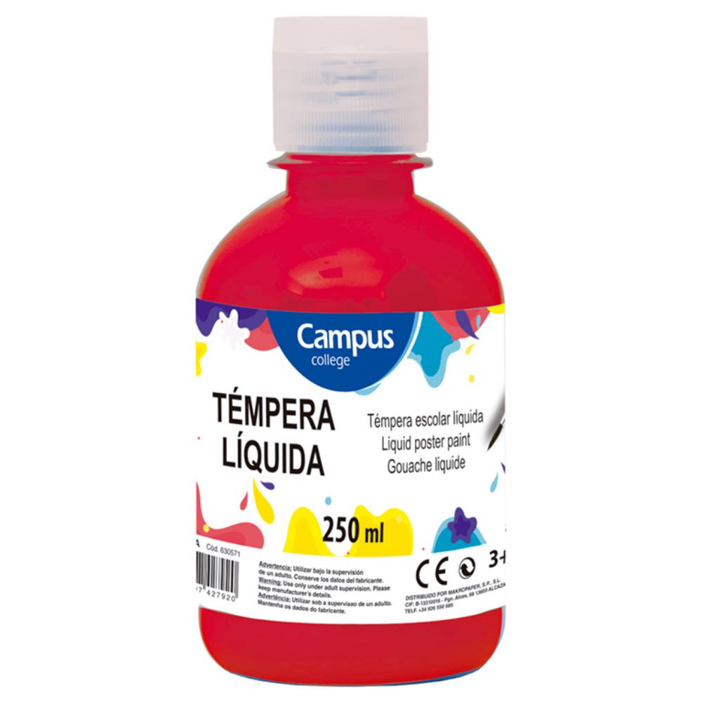 TEMPERA CAMPUS 250/GR ROJO