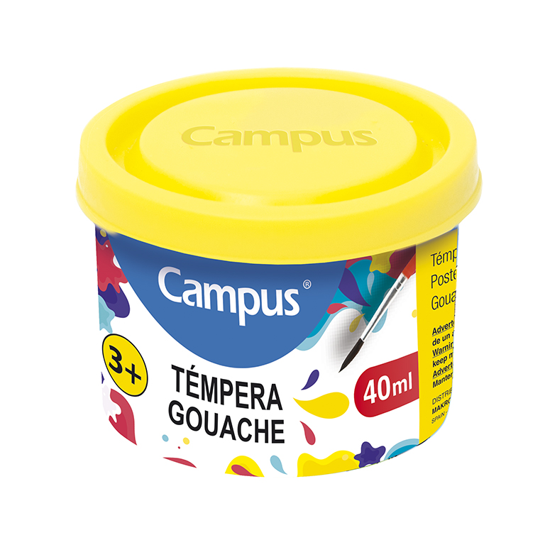 TEMPERA CAMPUS 40ML AMARILLO