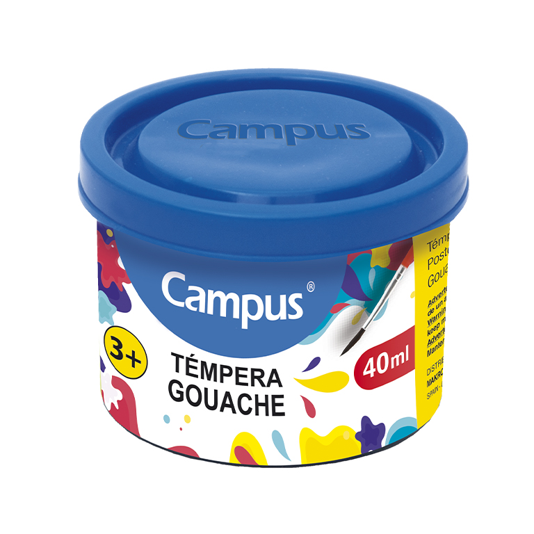 TEMPERA CAMPUS 40ML AZUL MARINO