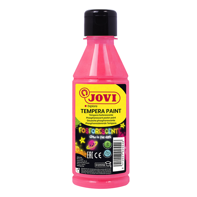 TEMPERA JOVI 250/ML FLUOR MAGENTA