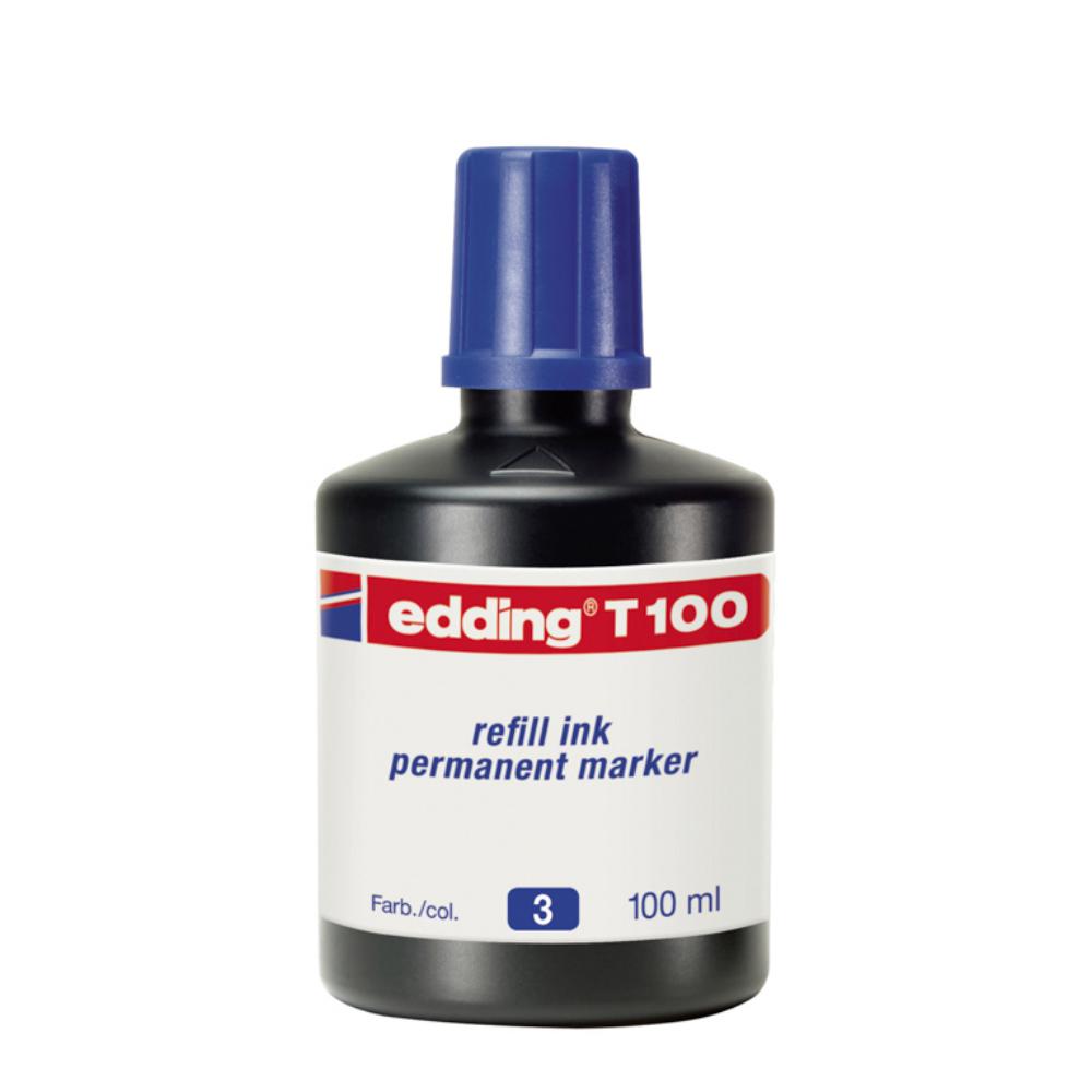 TINTA EDDING T-100 AZUL