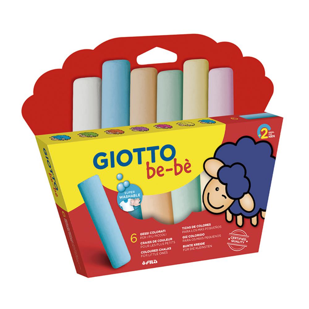 TIZAS GIOTTO BE-BE TIZA C/6UDS