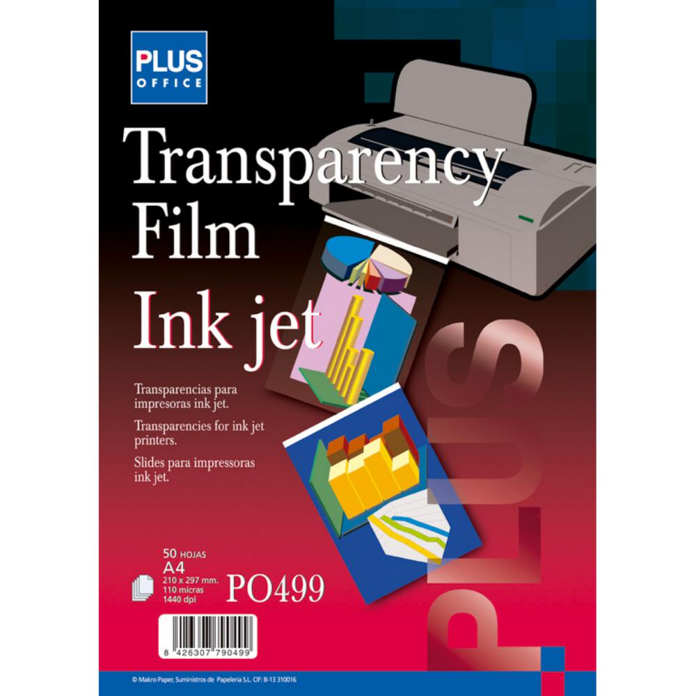 TRANSPARENCIAS INK-JET A4 50 H