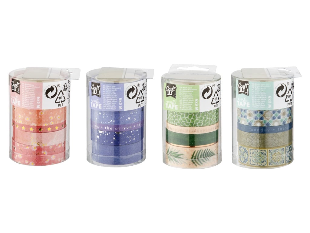 WASHI TAPE 6 PCS CR3008/GE