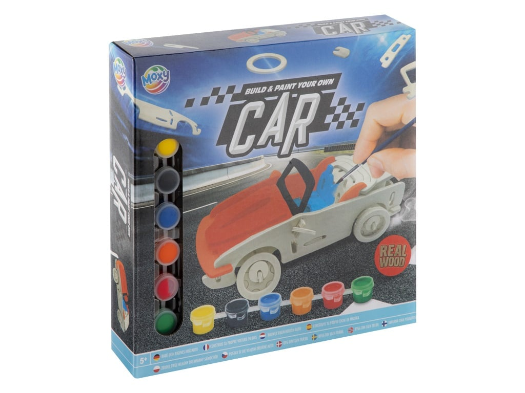 WOODEN CONSTRUCTION CAR 200045