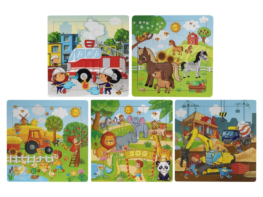 PUZZLE MADERA 9 PCS 400090