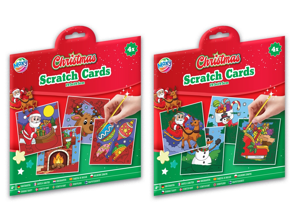 XMAS 4 SCRATCH CARD 800053