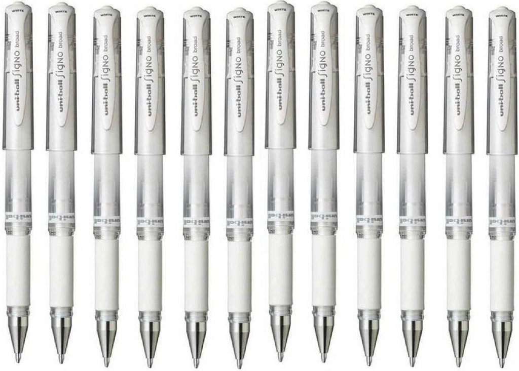 BOLIGRAFO UNI-BALL SIGNO UM153 1.0 BLANCO