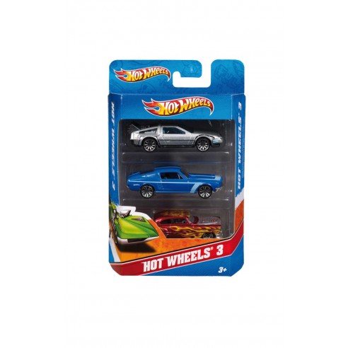 HOT WHEELS VEHICULOS 1:64 PACK 3UD