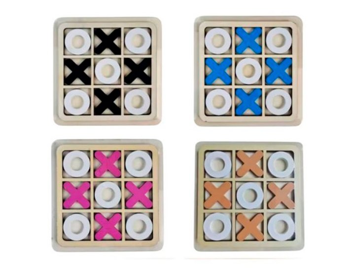 JUEGO DE MADERA 3 EN RAYA