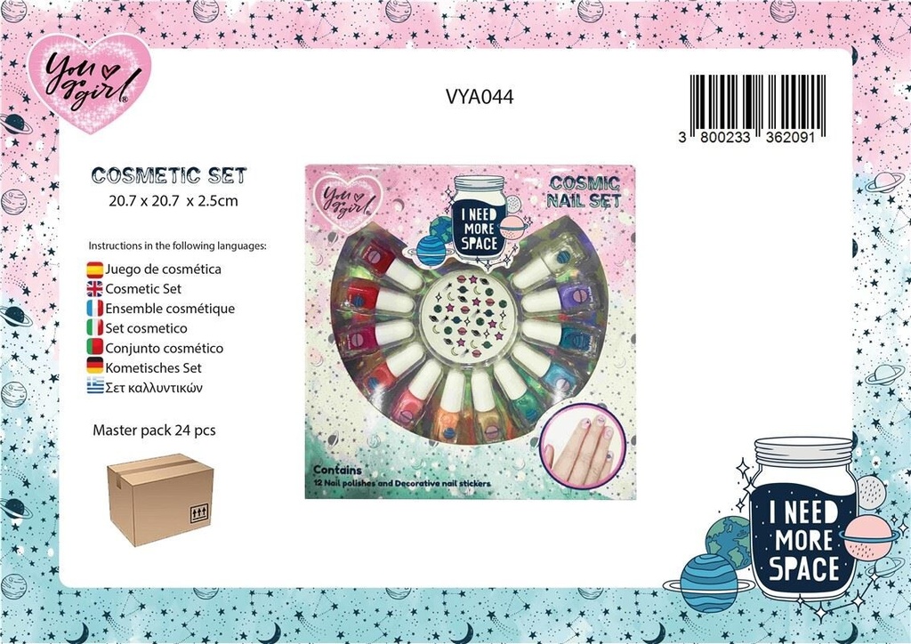 COSMETIC NAIL SET