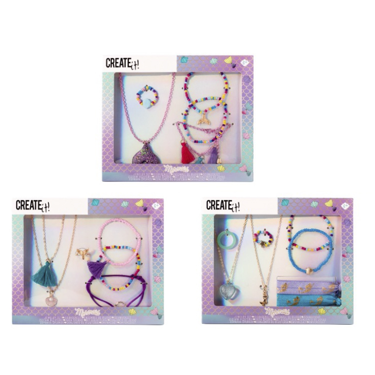 SET CREATE IT ACCESORIOS SIRENITA