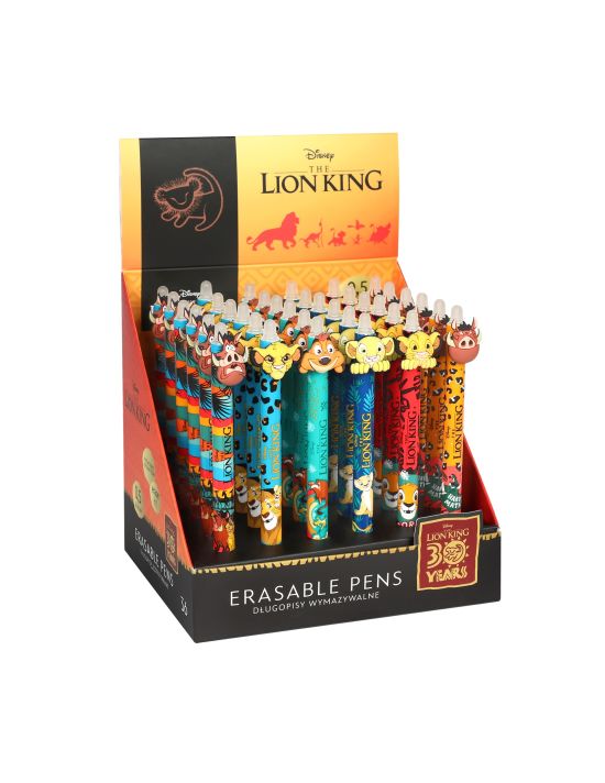 BOLIGRAFO BORRABLE REY LEON