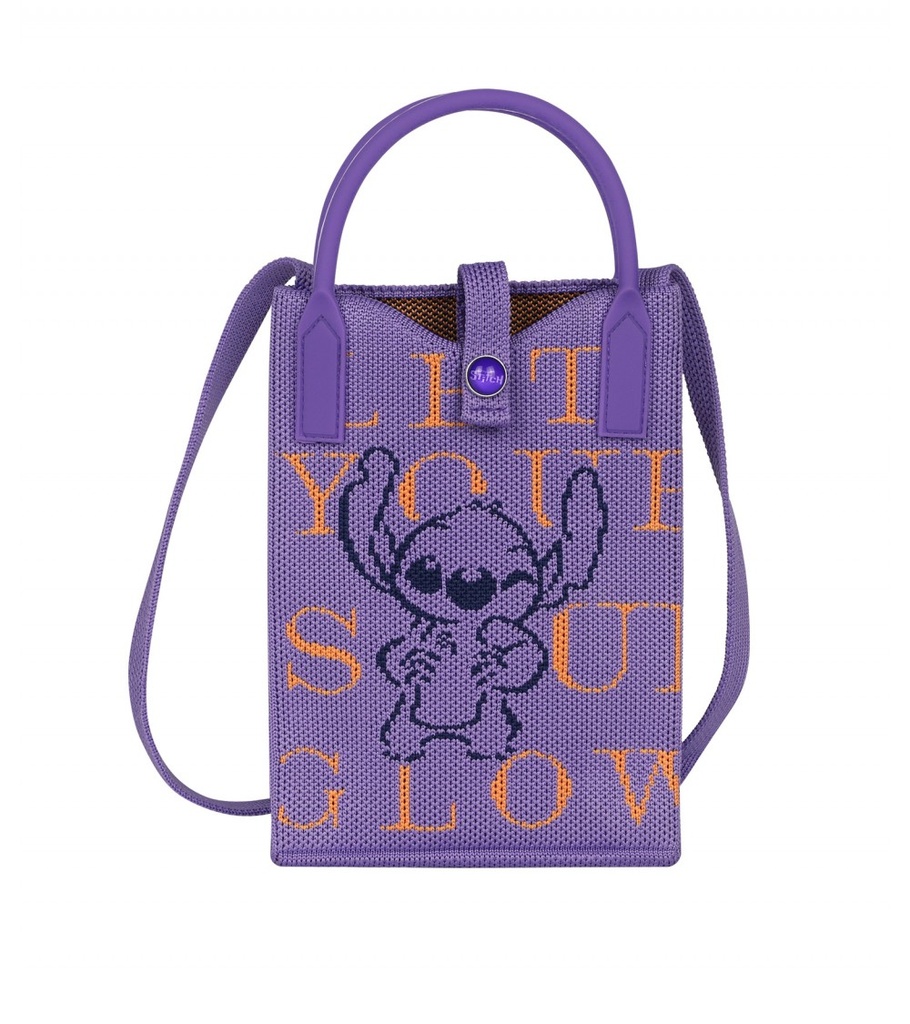 BOLSO BANDOLERA STITCH PURPLE