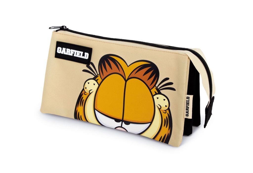 PORTATODO TRIPLE DE 21X11CM GARFIELD