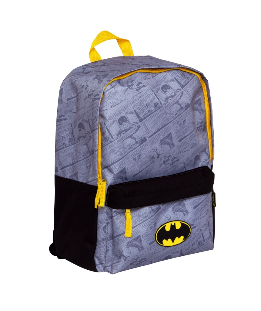 MOCHILA JUNIOR DE 33X42X15CM BATMAN