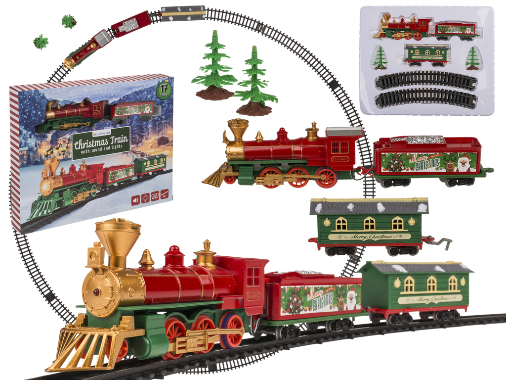 FERROCARRIL NAVIDAD CON PILAS