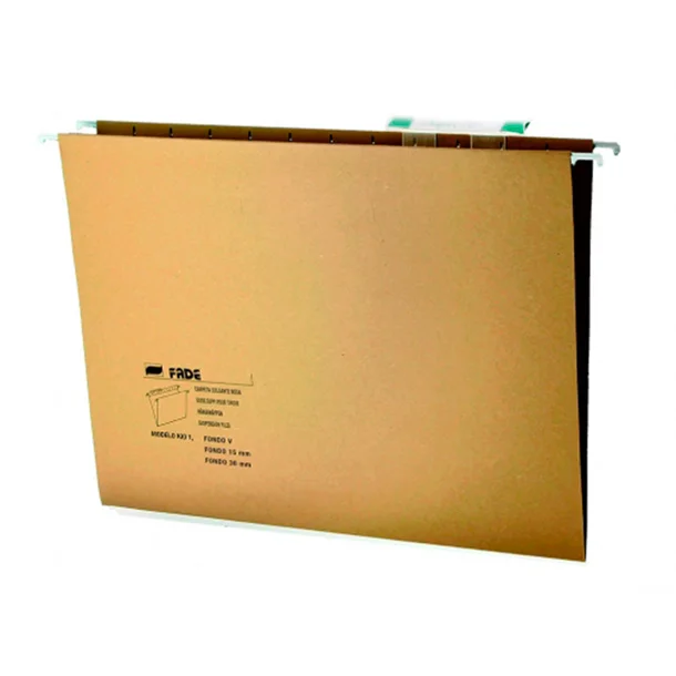 CARPETA COLGANTE FADE KRAFT KIO A4 230G 50 UD