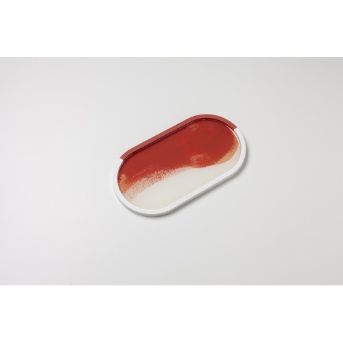 BANDEJA CHAPA MADERA OVALADA 115X215MM