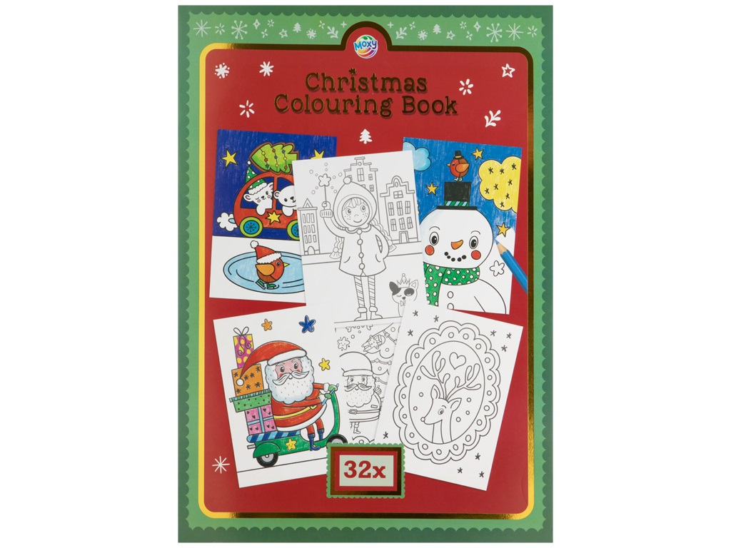 LIBRO COLOREAR NAVIDAD A4 32H