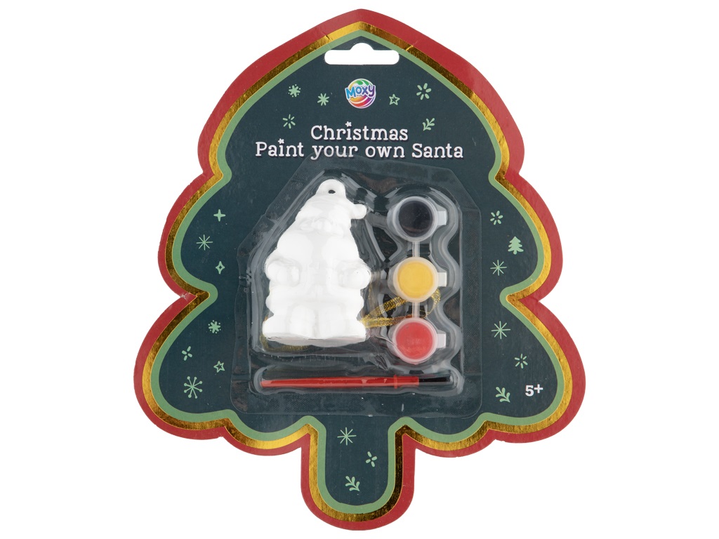 PAPA NOEL PARA PINTAR 8,5CM