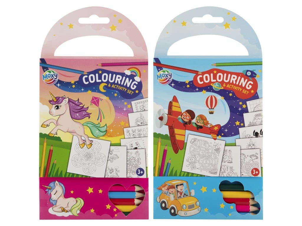 LIBRO COLOREAR VIAJE 60H 5LAPICES